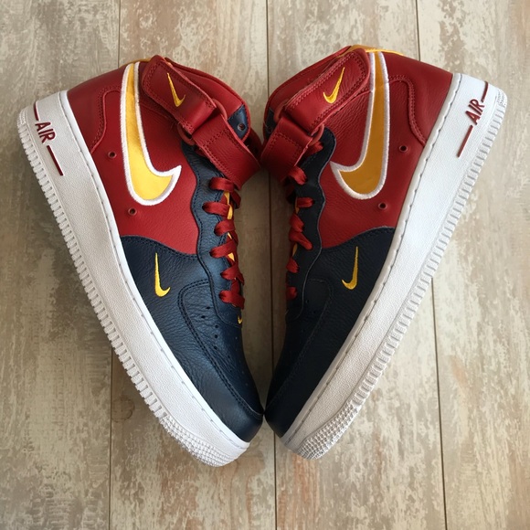 NWT Nike ID Air Force 1 Premium Custom - Picture 5 of 8